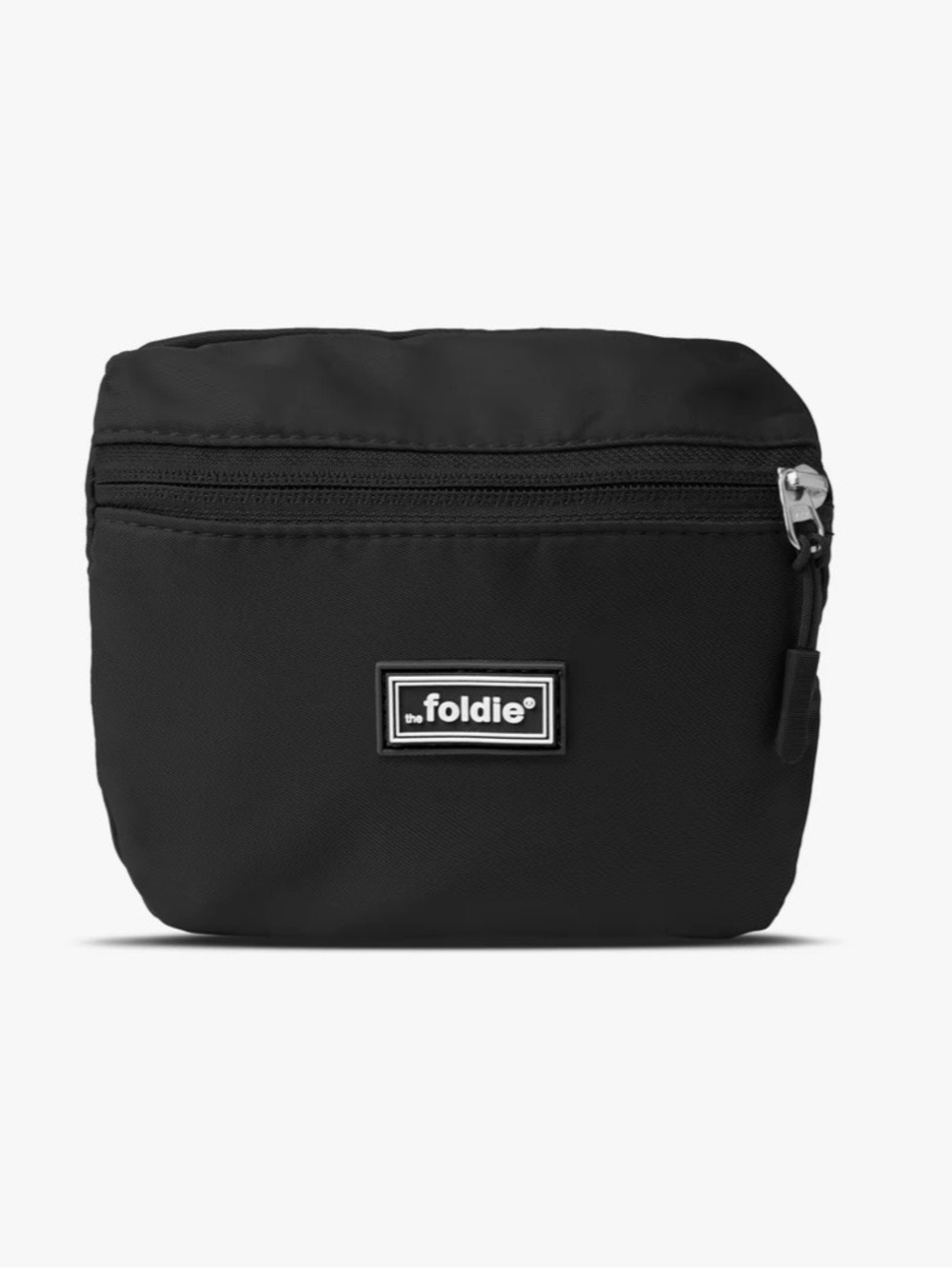 The Foldie Black Foldable Travel Hands Free Cut Resistant Crossbody - Picture 2 of 10